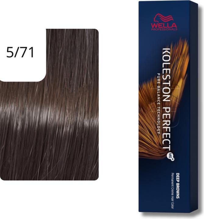 Immagine prodotto Wella Koleston Perfect Me+ Marroni profondi (5/71 marrone chiaro-iridescente)