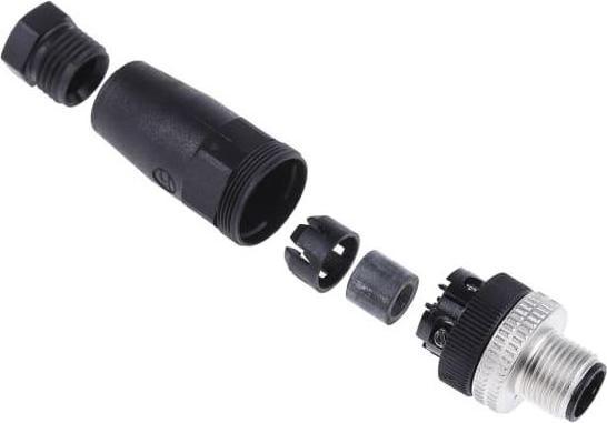 Produktbild TE Sensors Anschlussstecker M12 4-polig gerade