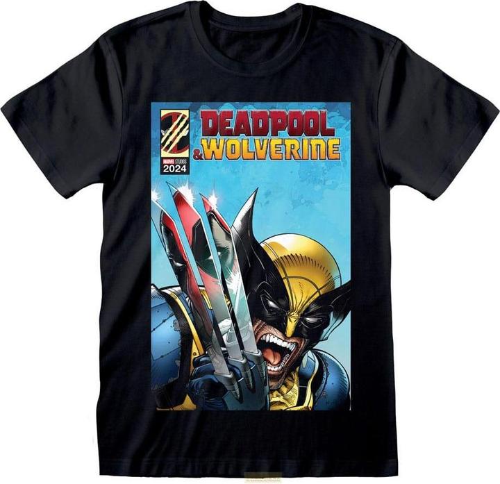 Actual product image Heroes Inc Deadpool T-Shirt Wolverine Reflection Grösse XL (XL)