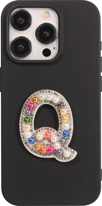 Immagine prodotto PhoneLook Adesivi per smartphone 3D Perle arcobaleno lettera Q