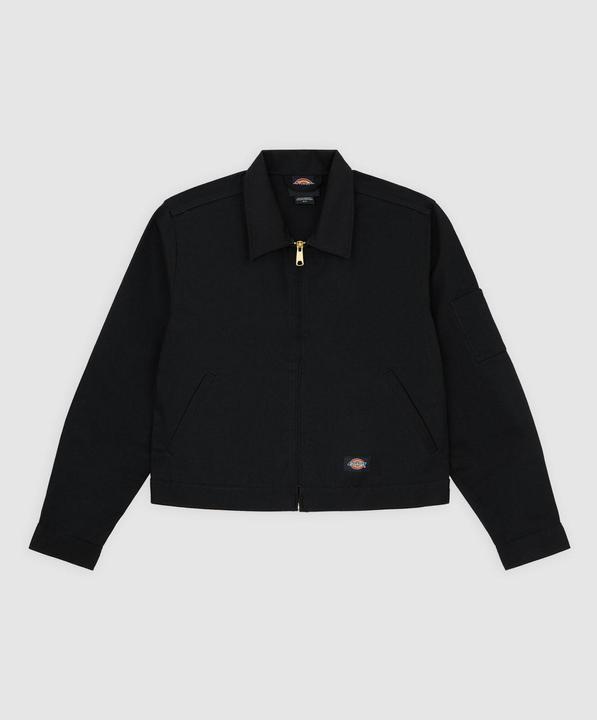 Actual product image Dickies Unlined Cropped Eisenhower Jacket Black (S)