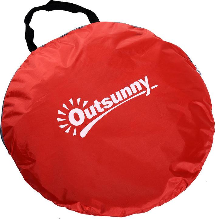 Produktbild Outsunny Pop-Up Zelt für 2 Personen (Wurfzelt, 0.80 kg, 2 Personen)
