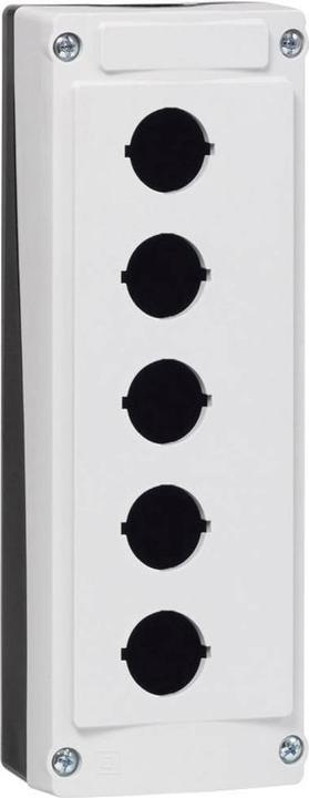 Baco BALBX0500 Leergehäuse 5 Einbaustellen (L x B x H) 206 x 74 x 47.9 mm Grau