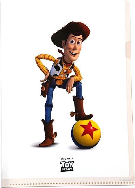 Image du produit Disney Toy Story Woody Luxo Ball Clear File
