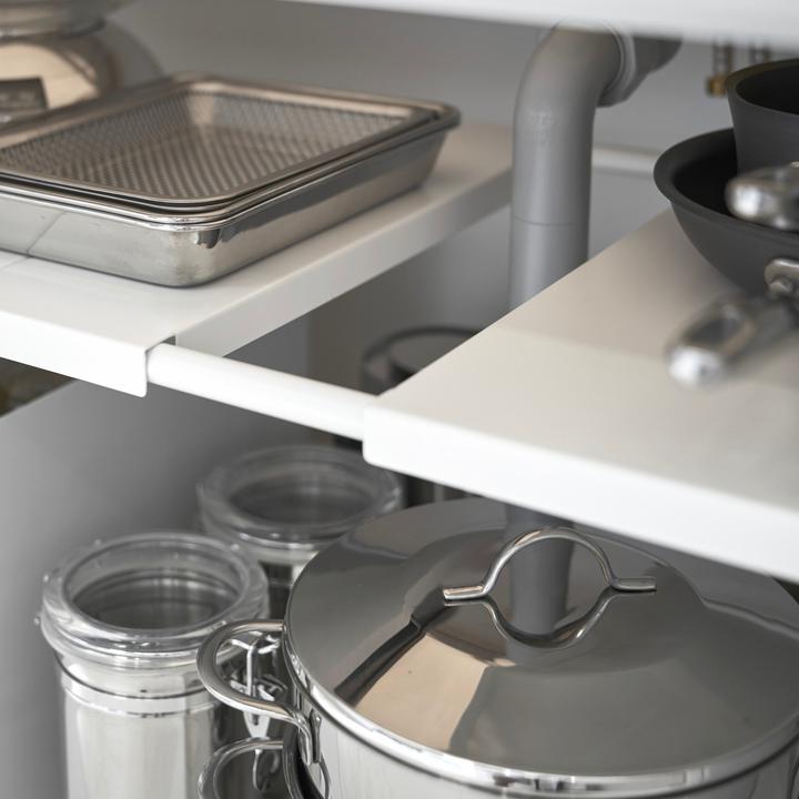 Image du produit Yamazaki Étagère extensible à 2 niveaux TOWER