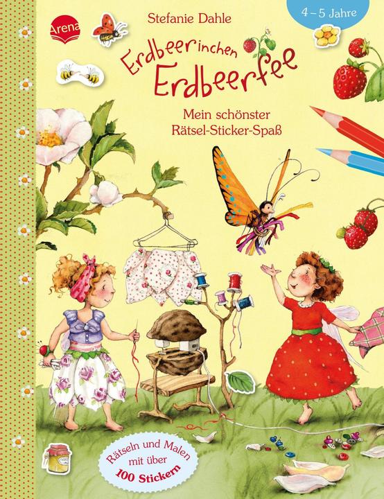 Produktbild Erdbeerinchen Erdbeerfee. Mein schönster Rätsel-Sticker-Spass