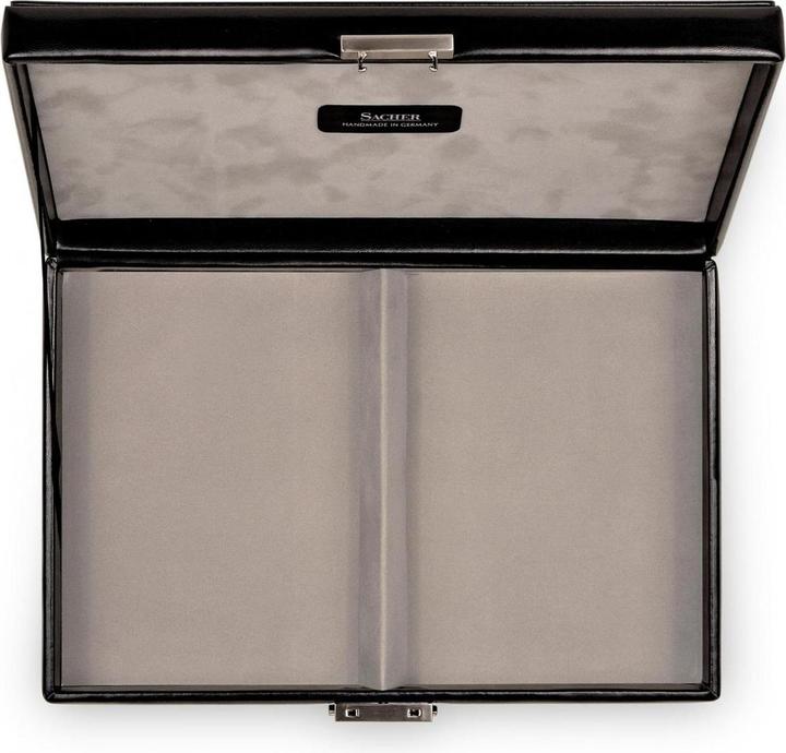 Immagine prodotto Sacher M9.A06.010421 - Custodia con 2 scomparti VARIO CASO vario in pelle nera