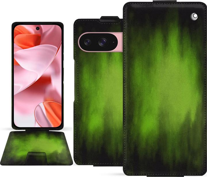 Image du produit Noreve Coque à rabat vertical en cuir (Google Pixel 9)