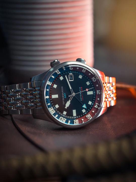 Immagine prodotto Spinnaker SP-5121-55 Bradner GMT (Orologio da polso analogico)