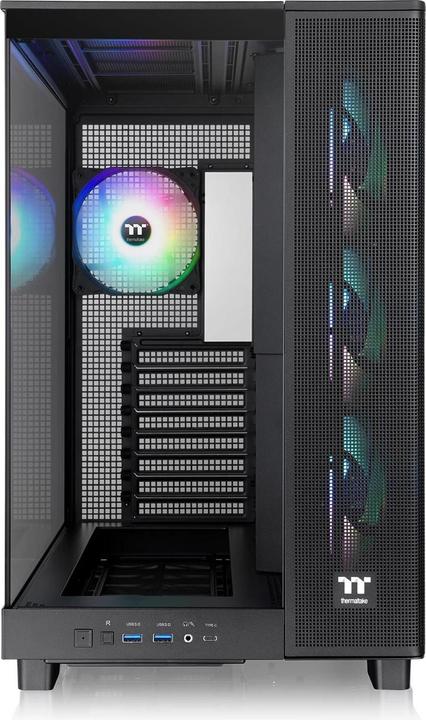 Produktbild Thermaltake Tt View 380 XL TG ARGB Black (ATX, mATX, Mini-ITX)
