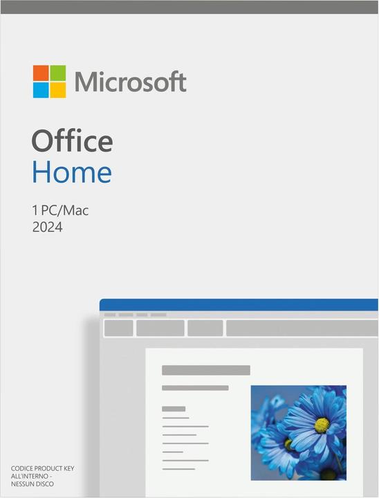 Productafbeelding Microsoft Office Home 2024 (IT) (1 Gebruiker, onbeperkt)