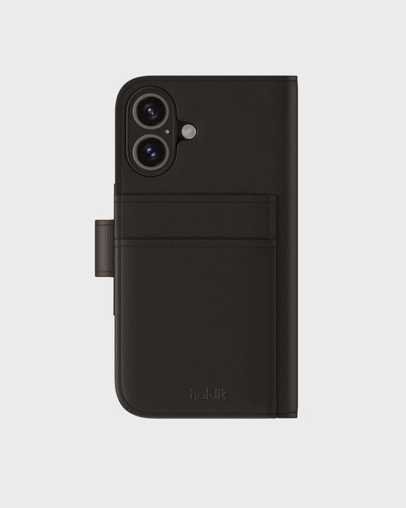 Produktbild Holdit Wallet Case Mag Plus iPhone 16 Schwarz (Apple iPhone 16)