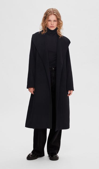 Produktbild Selected Femme Begürtelter Wollmantel (42)