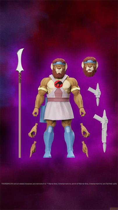 Actual product image Super7 Thundercats Ultimates action figure Royal Thunderian Guard 18 cm