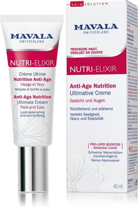 Produktbild Mavala Nutri-Elixir Anti-Age Nutrition Ultimative Creme (45 ml, 24h Creme)