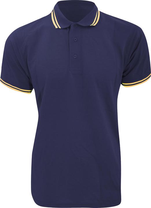 Kustom Kit Tipped Piqué Poloshirt Kurzarm