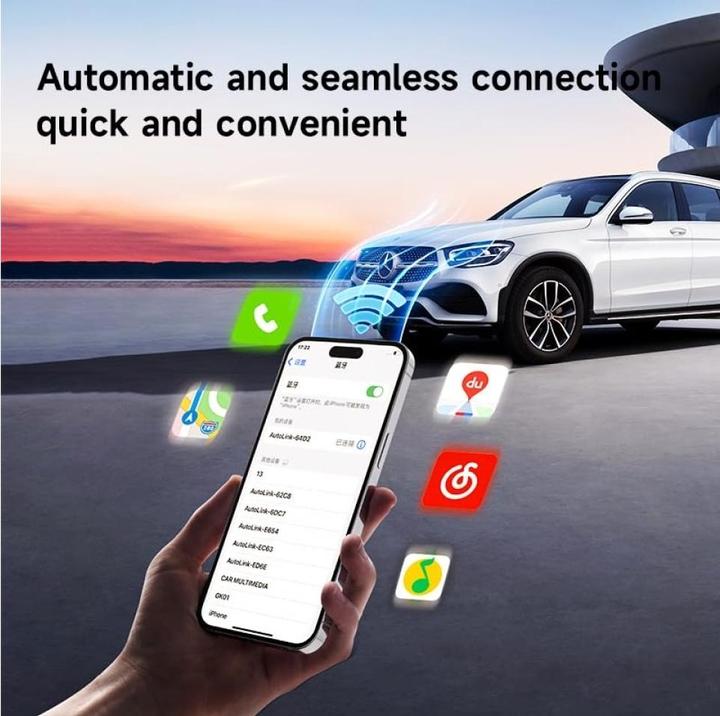 Image du produit PowerGuard 2-in-1 Wireless iOS Carplay & Android Auto Adapter