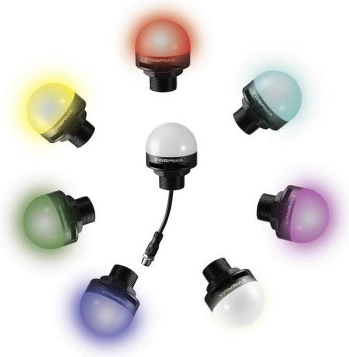 Actual product image Werma Signalling technology Optical-acoustic signal transmitter LED MC RGB RGB, Red, Yellow, G
