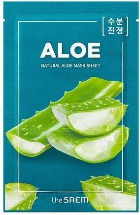 Actual product image The Saem Natural Mask Sheet Aloe (21 ml)