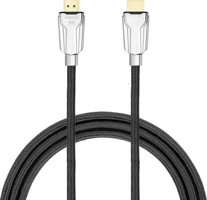 Actual product image ProXtend HDMI 2.1 8K BRAIDED Cable 1.5M (1.50 m, HDMI)
