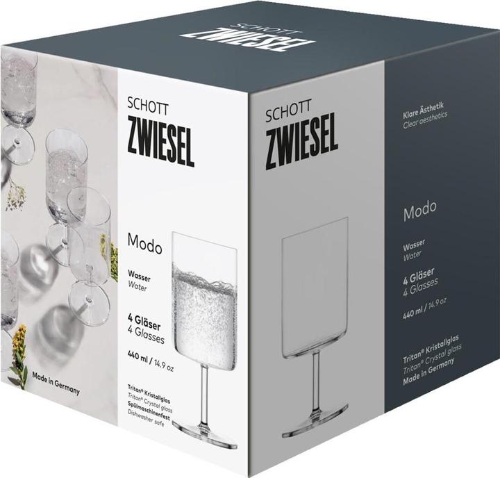 Produktbild Schott Zwiesel Wasserglas Modo 0 4 Stück (0.18 l, 4 x)