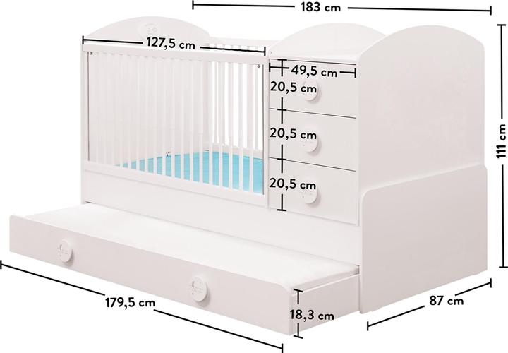 Actual product image Cilek Baby Cotton (80 x 180 cm)