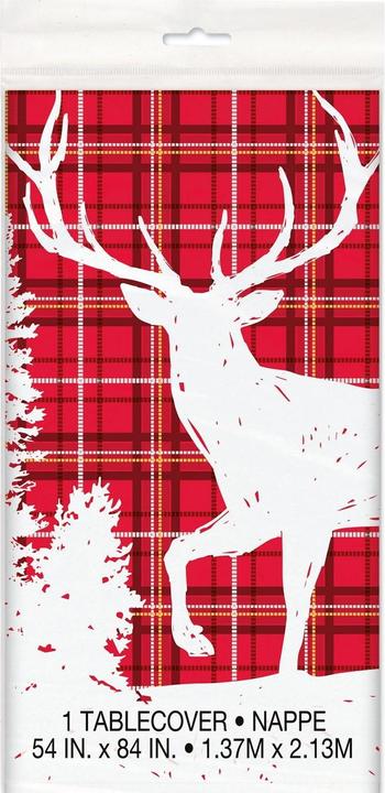 Produktbild Unique Party Holzfäller Plaid Party Tischdecke