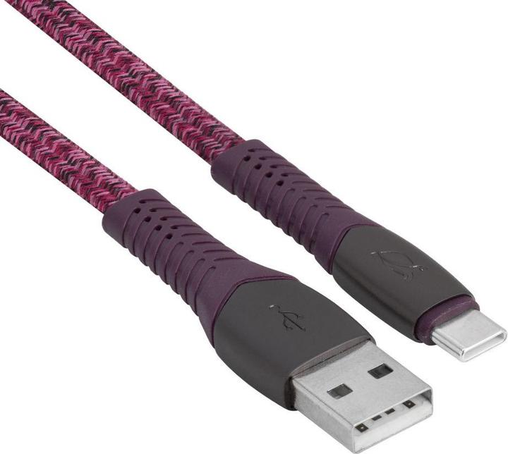 Image du produit Rivacase CABLE USB-C TO USB2 /RED PS6102 RD12 (1.20 m, USB 2.0)