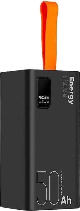 Produktbild Obal:Me EnergyPulse Powerbank 50000mAh 22.5W Black (50000 mAh, 23000 W, 23000 Wh)