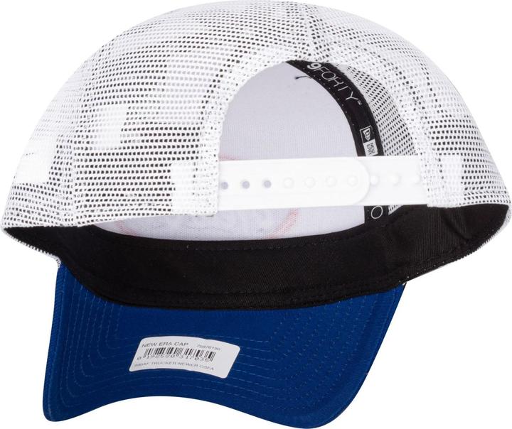 Image du produit New Era A-Frame Trucker Cap - Brand Patch Blanc / Royal (Taille unique)