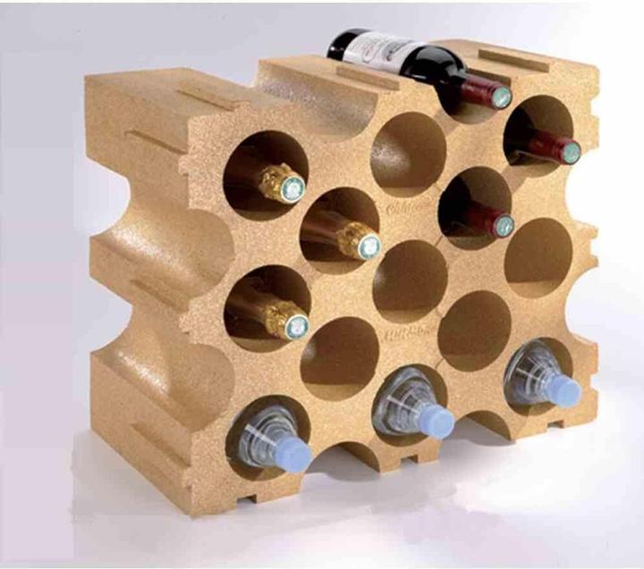 Mottez Aufbewahrungsschrank (50 x 43 x 26 cm, 15 Fl.)