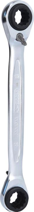 Produktbild KS Tools 4 in 1 GEARplus umschaltbar Doppel-Ratschenringschlüssel (14 mm)