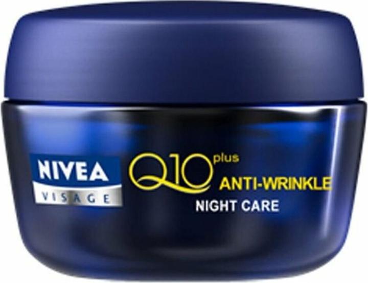NIVEA Anti-Falten Nachtcreme Q10 plus 50 ml (50 ml, Nachtcreme)