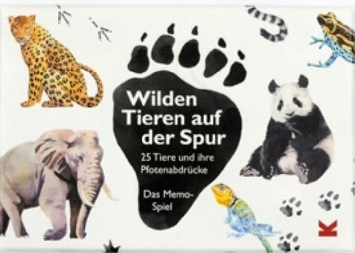 Image du produit Memory Memory Sur les traces des animaux sauvages (Allemand)