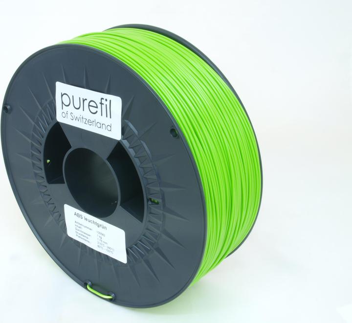 Produktbild Purefil FIlament (ABS, 1.75 mm, 1000 g, Grün)