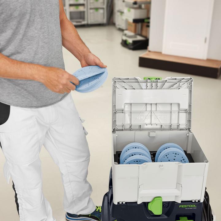 Image du produit Festool Systainer³ d'abrasifs SYS-STF D150 GR-Set (P180, P60, P120, P220, P80, P150)