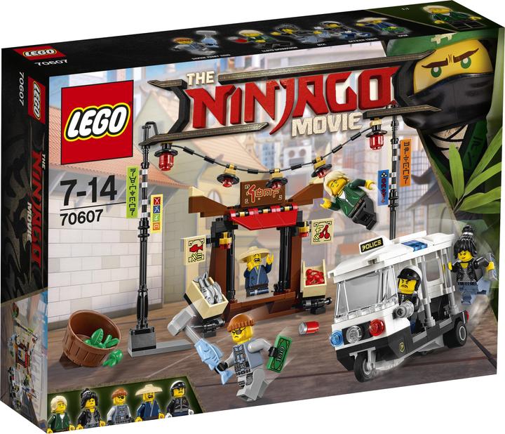 Actual product image LEGO Ninjago Movie chase in NINJAGO City (70607, LEGO Ninjago)