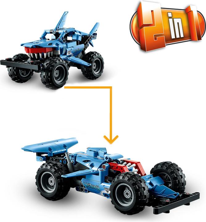 Immagine prodotto LEGO Monster Jam Megalodon (42134, LEGO Technic)