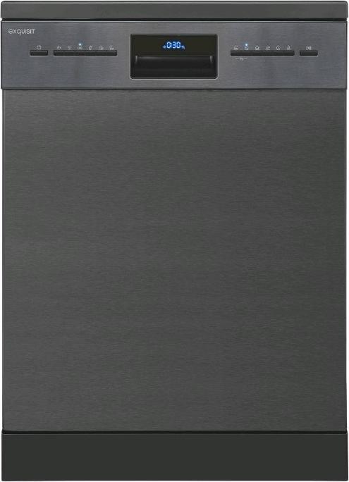 Actual product image Exquisit GSP9614030B inoxaz freestanding dishwasher 60 cmB