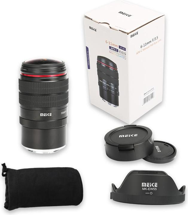Produktbild Meike 6-11mm f/3.5, MFT (Micro Four Thirds, APS-C / DX)