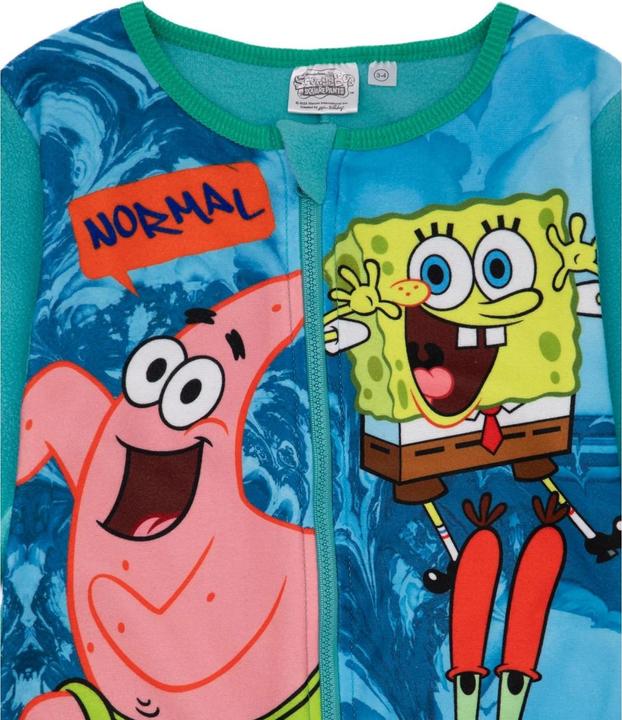 Produktbild Spongebob Squarepants Normal ist langweilig AllinOne Nachtwäsche (128)