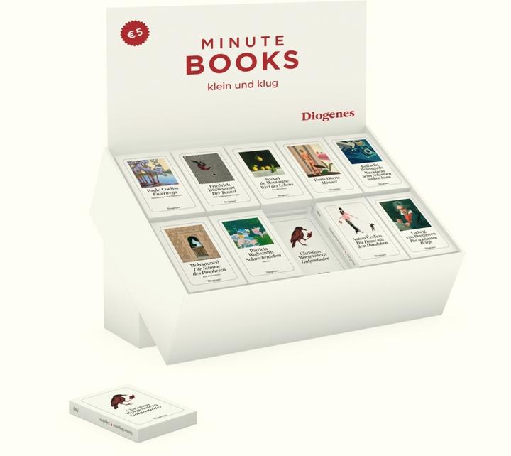 Actual product image Minute Books Box 3 (German, Diogenes Publishing House, 2021)