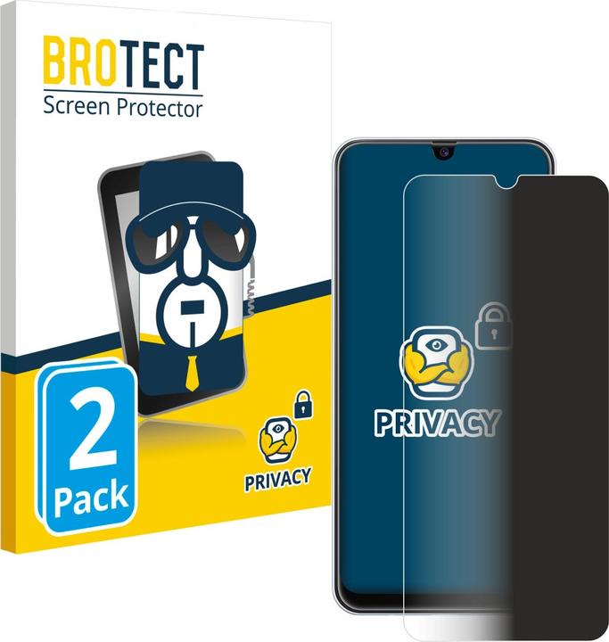 Immagine prodotto BROTECT Pellicola privacy antispia Pellicola di protezione dalla luce blu (2 Pezzo/i, Samsung Galaxy M30s)