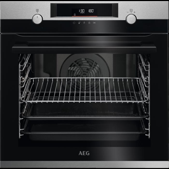 Produktbild AEG BPE53506BM Einbaubackofen / Serie 6000 mit SurroundCook / Pyrolyse Selbstreinigung / Touch-Bed