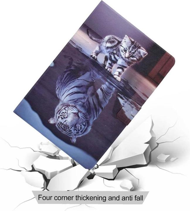 Actual product image Cover-Discount Galaxy Tab A9 - Protective cover cat (Galaxy Tab A9)
