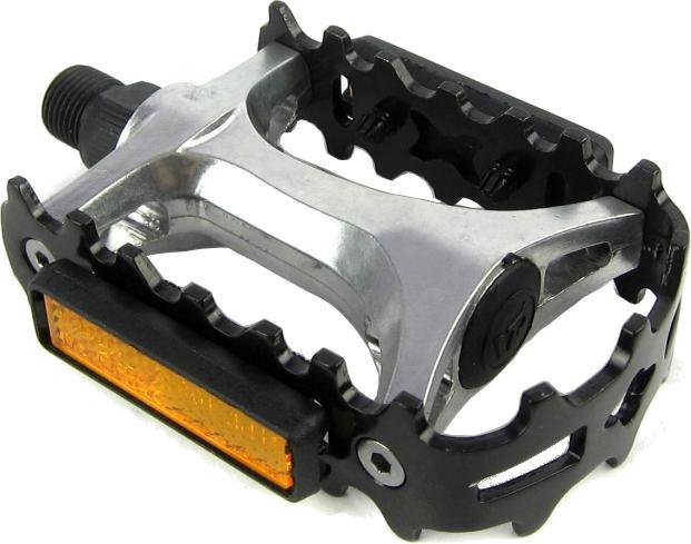 Immagine prodotto X-Zone VP-519A Pedali OEM MTB/Trekking, alluminio lucidato a sfera 102x63mm, asse in boro, gabbia in