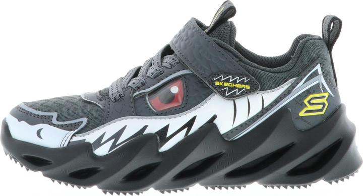 Produktbild Skechers 402112L/CCBK Shark-Bots-Surf Patrol Kinder Jungen Sneaker Turnschuhe Halbschuhe anthrazit/g (28)