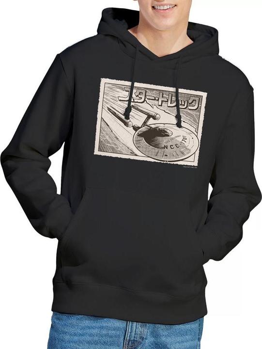 Immagine prodotto Enterprise Felpa con Cappuccio Kanji Uomo (XL)