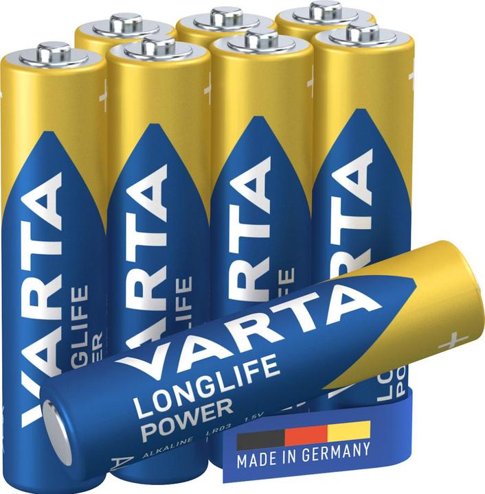 Produktbild Varta Longlife Power (8 Stk., AAA, 1270 mAh)