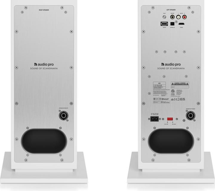 Actual product image Audio Pro Connected Speaker A48 White (Airplay 2, Bluetooth)